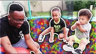 SURPRISING DJ & KYRIE WITH A GIANT ORBEZZ BALLOON