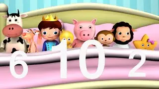 Ten in the Bed Rolling Song - Roll Over Bedtime Song | Fun Baby Songs | Classic Baby Songs