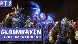 First Impressions PT.2 | A CRAGGY SITUATION! | Let's Play GLOOMHAVEN Gameplay PC