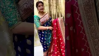Masroo Benarasi saree❤️❤️❤️. Booking no 9382770982 #viralvideo 