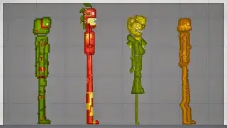 ЭКСПЕРИМЕНТ ПРЕВРАТИЛ МЕЛОНОВ В ЭТО... MELON PLAYGROUND МОДЫ ИЗ МАСТЕРСКОЙ ВТОРОЙ ВЫПУСК