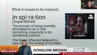 Donslow Brown | The Power of Coaching: Identifying &ldquo;The Purpose Coach