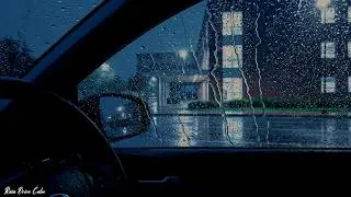 Heavy Rain Sounds to Stop Overthinking - Car Atmosphere for Get a Good Sleep and Anxiety Relief