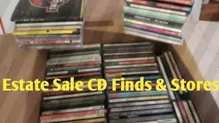 Estate Sale 💿 Finds and Record Store #CD #cds #cdcollection #cdcommunity #thrifting 
