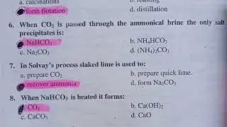 solved exercise MCQs Chemical industries CH 16 class 10||