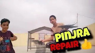 birds cage repairing ✅👍✅ || funny vlog 😂😂