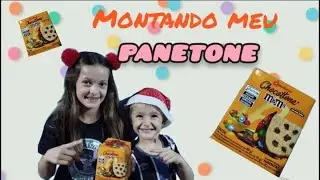 DECORANDO E PROVANDO MINI PANETONE COM CONFETES