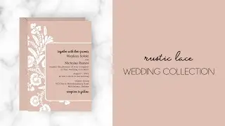 Rustic Lace Wedding Collection