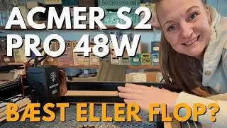 Budget Diode Laser 48W &ndash; Perfekt til Etsy eller farligt k&oslash;b?
