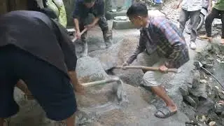 A day to remove the old house - Repair every small corner with your hands