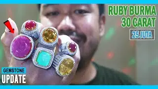 GEMSTONES UPDATE 29072022 - RUBY BURMA 30 CARAT IMPERIAL TOPAZ ZAMRUD COLOMBIA HELIODOR MALI GARNET