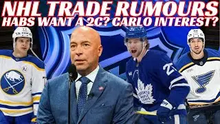 NHL Trade Rumours - Leafs, Habs, NYR, CBJ, Blues, Sabres, Isles, Bouchard OfferSheet? UFA Rumours