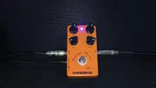 Caline CP-18 Overdrive Orange Burst | Demo sound