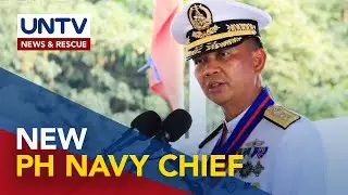Rear Admiral Caesar Bernard Valencia, pormal nang naupo bilang acting PH Navy chief