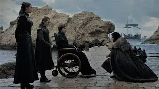 Jon's Goodbye to Bran,Arya and Sansa | Game Of Thrones S08X6