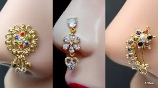 Nose-pin Designs - Party Wear, Bridal Wear & Trendy Designer Nose pins.