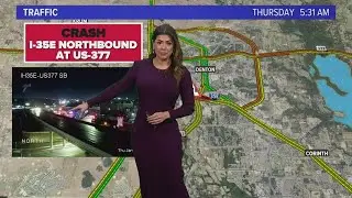 DFW Traffic: Roads look mostly clear, but some slick spots persist on Thursday morning