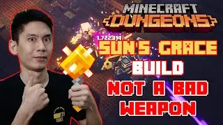 Sun's Grace Build, Not a Bad Weapon, 174 Million Jackpot Critically Damage! Minecraft Dungeons
