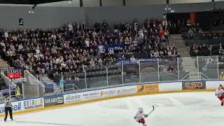 V&aring;lerenga supportere i Varner Arena mot Frisk Asker 14.10.2023
