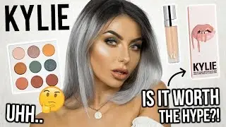TESTING KYLIE COSMETICS MAKEUP! FIRST IMPRESSIONS + HONEST REVIEW!