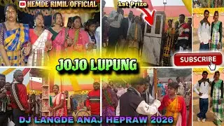 JOJO LUPUMG DJ LANGDE ANAJ HEPRAW 2026 // SANTHALI VLOGS // @HENDERIMILOFFICIAL 