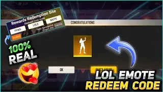 Lol Emote Redeem Code | Free Fire Redeem Code Today | today free fire redeem code india | #LolEmote