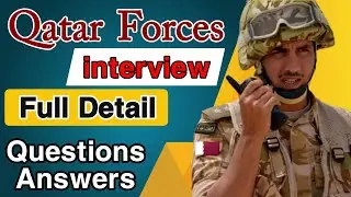 Qatar Forces interview | Qatar Army Police Staff Jobs For Pakistani