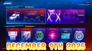 Rocket League ITEM SHOP Daily #405 (9th December 2025)