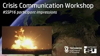 SSP16 Workshop Crisis Communication