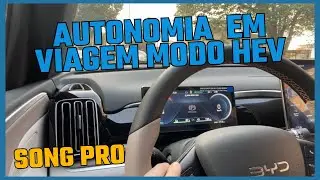 BYD Song Pro autonomia em viagem no modo H&iacute;brido ECO