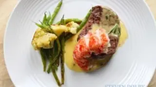 Рецепт филе-миньон и хвоста лобстера с соусом беарнез (рецепт ко Дню святого Валентина)