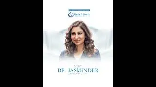 Meet Dr. Jasminder Pannu, Chiropractor and founder of Back & Body Wellness Centre. 👋
