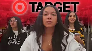 Поход в магазин Target с Сейдж и моим кузеном.