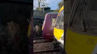 Unit crossover on the ROBIN HOOD line at Kirkby in Ashfield 11/10/25