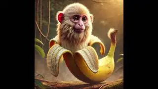 Makakini Bananini🐒🍌 #ai #meme #brainrot #italianbrainrot #viralvideo #funny #monkey #shorts