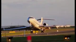 6 Minutes of planespotting at Welllington Airport {BD700,E190,A320/A321}
