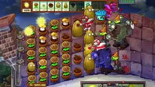 PvZ Unnamed Mod Level 6-6 (Skill Issue XDD)