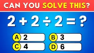 Can You Pass This Maths Quiz? 🧠 Take This 50-Question Math Quiz ➗✖️ #quiz #gkmath #mathchallenge