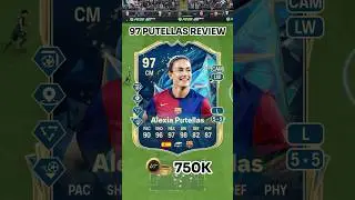 97 TOTS Putellas Review 🇪🇸💎 Is She the Best CAM in FC25? #Shorts #FC25 #TOTS #Putellas #FYP