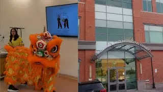 Lunar Eclipse Lion Dance at Collingwood Public Library 2025