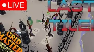 Only 1 Tile to Complete! | Live | OSRS Grid Master Progression Series
