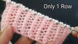 Reversible Knitting Pattern for Shawl/Stole/Scarf/Muffler/Jacket & Blouse 