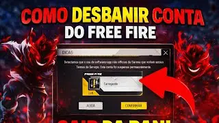 FREE FIRE ✅🔥 COMO DESBANIR SUA CONTA QUE FOI BANIDA PERMANENTE PELA GARENA FREE FIRE EM 2026 GR&Aacute;TIS