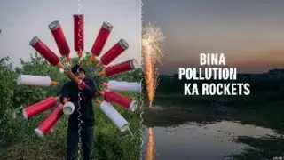 HOW TO MAKE POLLUTION FREE ROCKET|| MR IMPOSSIBLE EXPERIMENT