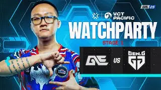 GE vs. GENG VCT 2025 - Stage 1 - Day11 #vctwatchparty #gefighting