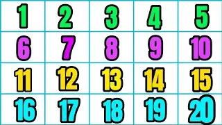 Learn 1 2 3 Counting for Kids | Numbers Song & Fun Animation