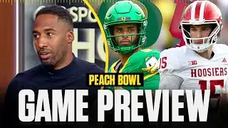 Oregon vs Indiana: Peach Bowl Preview & Predictions | Who wins the QB battle?