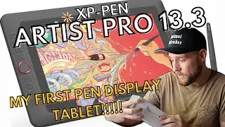 XP-PEN ARTIST PRO 13.3 (HOLIDAY EDITION) UNBOXING + MAC SETUP W/ CLIP STUDIO PAINT