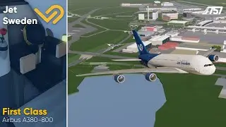 ROBLOX | Jet Sweden | First Class | Airbus A380-800