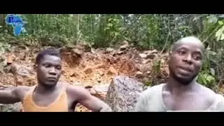 La #d&eacute;couverte d&rsquo;un #campement d&rsquo;#orpailleurs &eacute;trangers #Or #Exploitation #Ndjol&eacute; #MoyenOgoou&eacute;